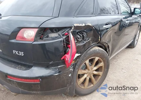 2008 Infiniti Fx35 z USA, uszkodzony, nr VIN JNRAS08W68X201752